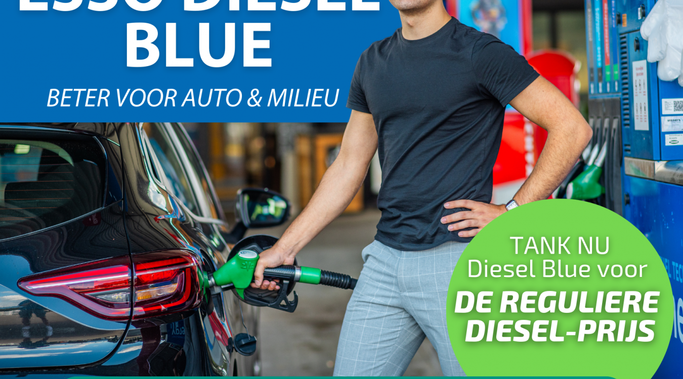 Esso Diesel Blue actie